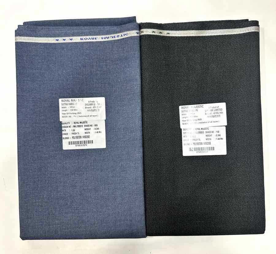Digjam Royal Majestic — Premium Suiting — R. Kunal Textiles Kalbadevi Mumbai