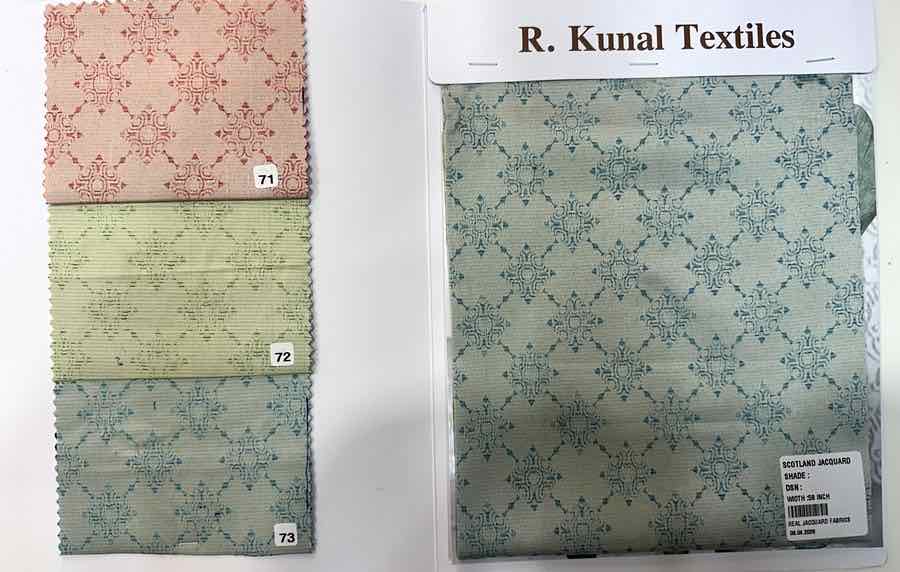 Scotland Jacquard — Ethnic Wear — R. Kunal Textiles Kalbadevi Mumbai